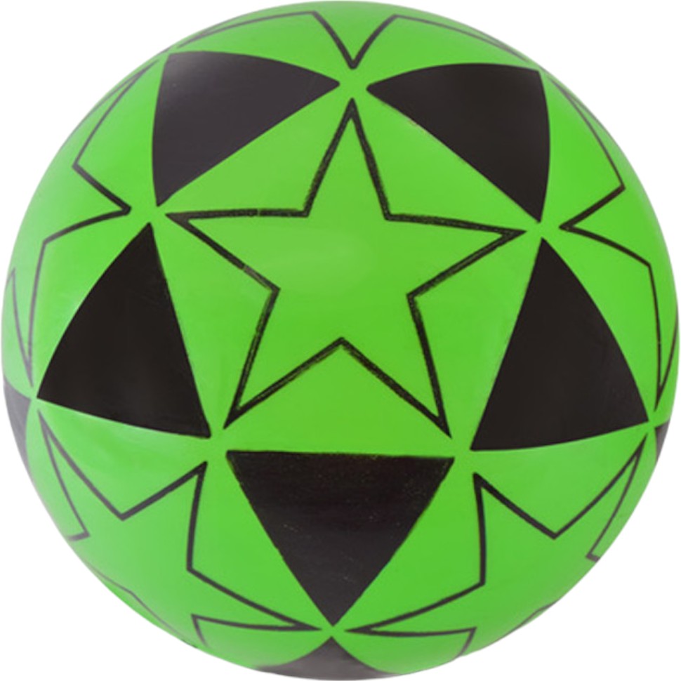 Мячик детский футбольный резиновый Bambi 72 г зеленый (RB0688(Green)) - фото 1