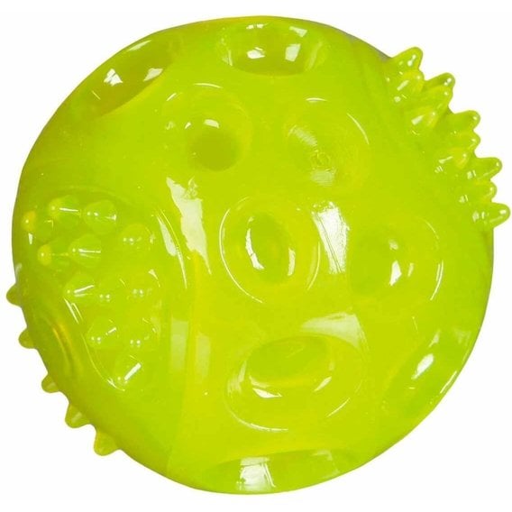 Игрушка для собак Trixie Мяч термопластрезина светящийся, d 6,5 см, в ассортименте (33643) - фото 2
