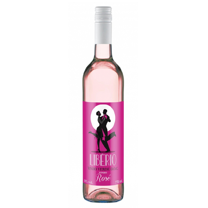 Вино Liberio Rose, рожеве, напівсухе, 10%, 0,75 л - фото 1