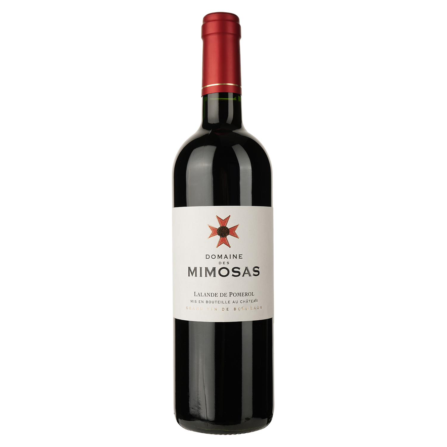 Вино Domaine Des Mimosas Lalande de Pomerol 2017 красное сухое 0.75 л - фото 1