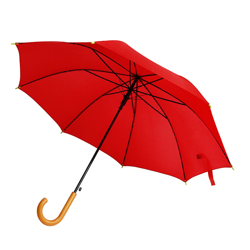 Зонт-трость Bergamo Promo, красный (45100-5) - фото 1