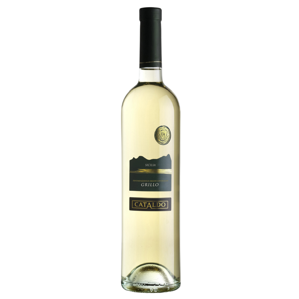 Вино Campagnola Cataldo Grillo, біле, сухе, 13,5%, 0,75 л - фото 1