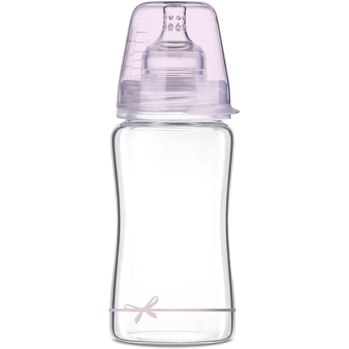 Пляшечка для годування Lovi Diamond Glass Baby Shower girl, 250 мл (74/204girl) - фото 1
