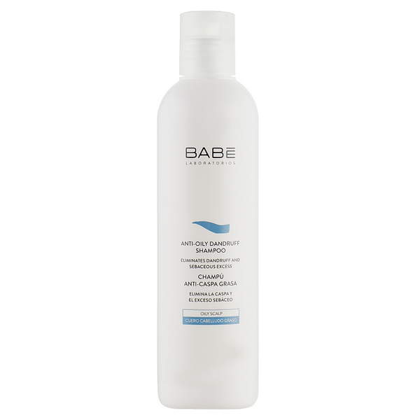 Шампунь против перхоти Babe Laboratorios Anti-Oily Dandruff Shampoo, для жирной кожи головы, 250 мл - фото 1