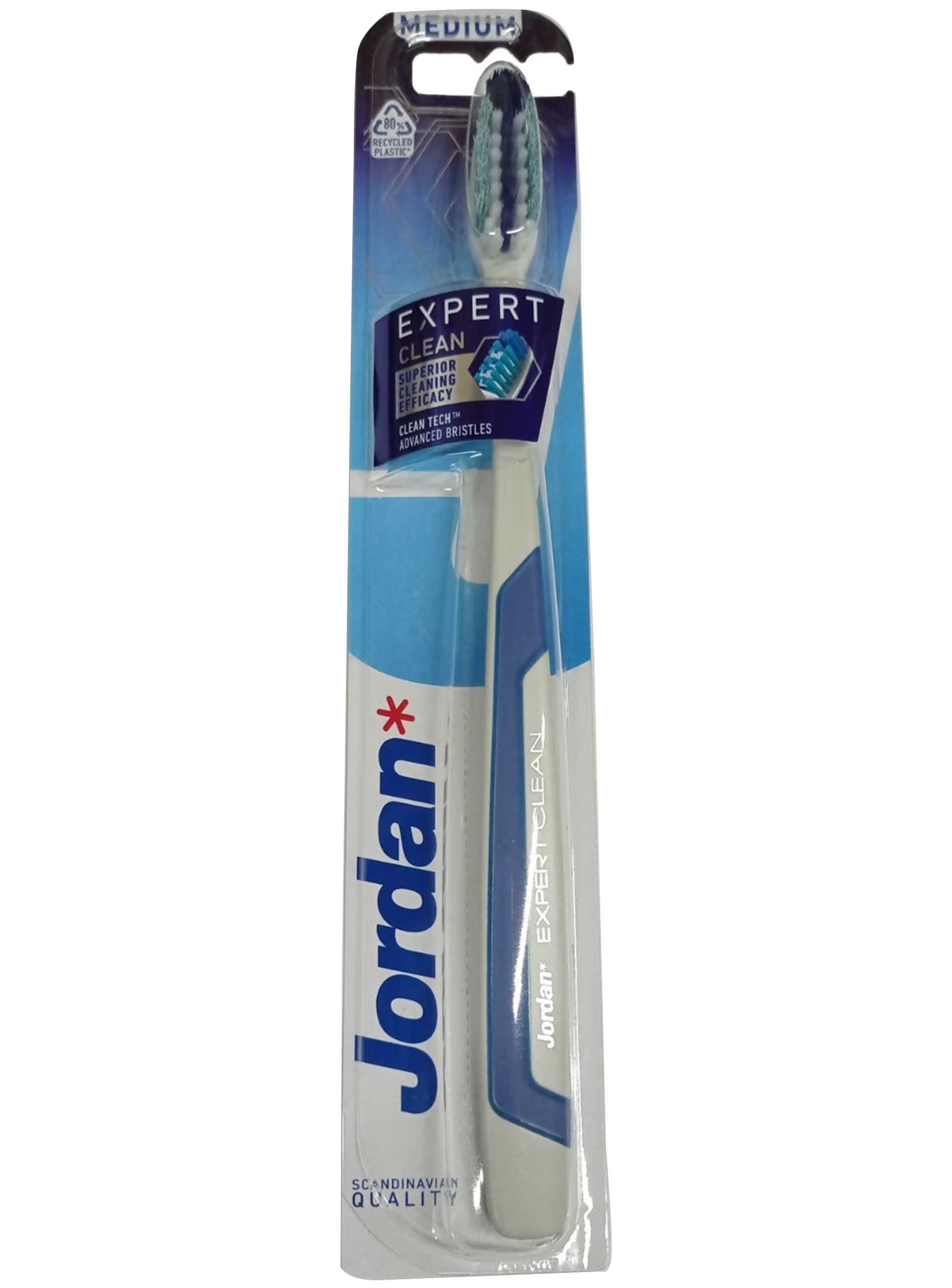 Зубна щітка Jordan Expert Clean, блакитний - фото 1