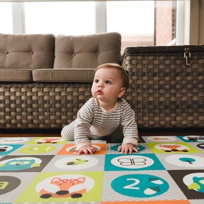 Двосторонній ігровий килимок в дитячу BBluv Multi (B0130) - фото 5
