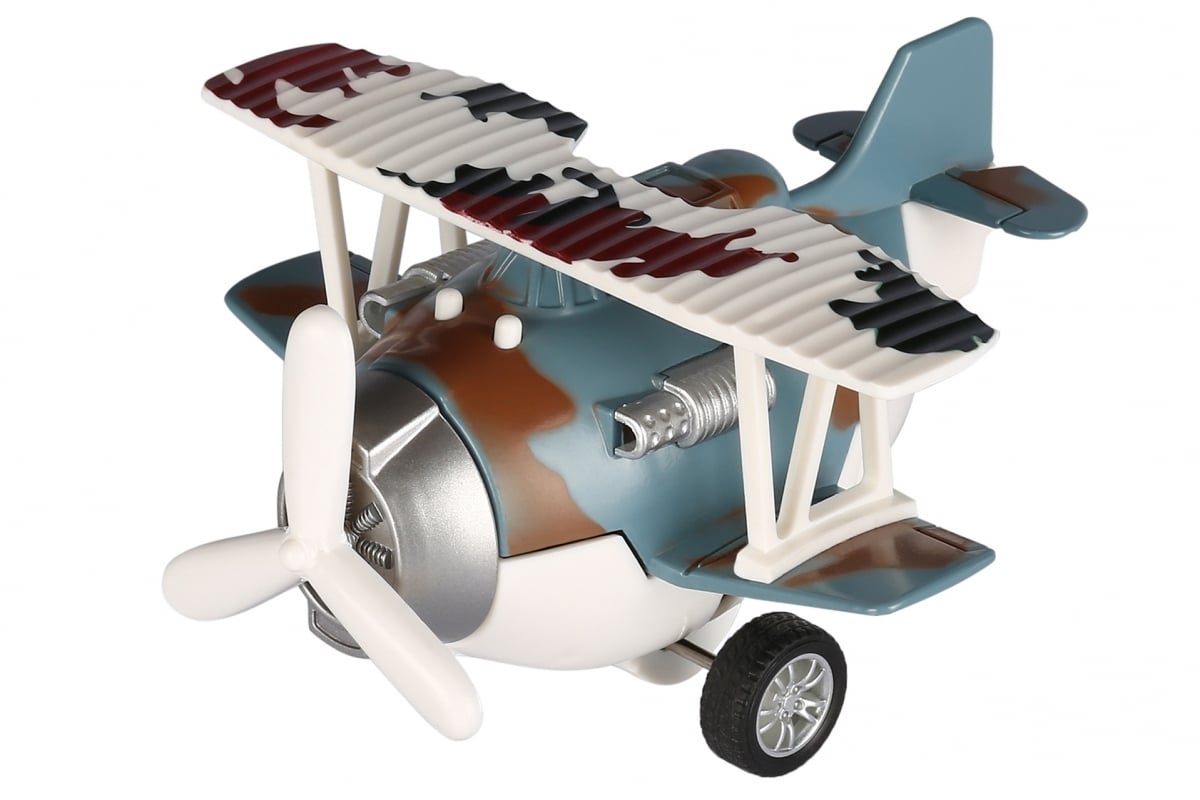 Самолет Same Toy Aircraft, со светом и музыкой, синий (SY8015Ut-4) - фото 1