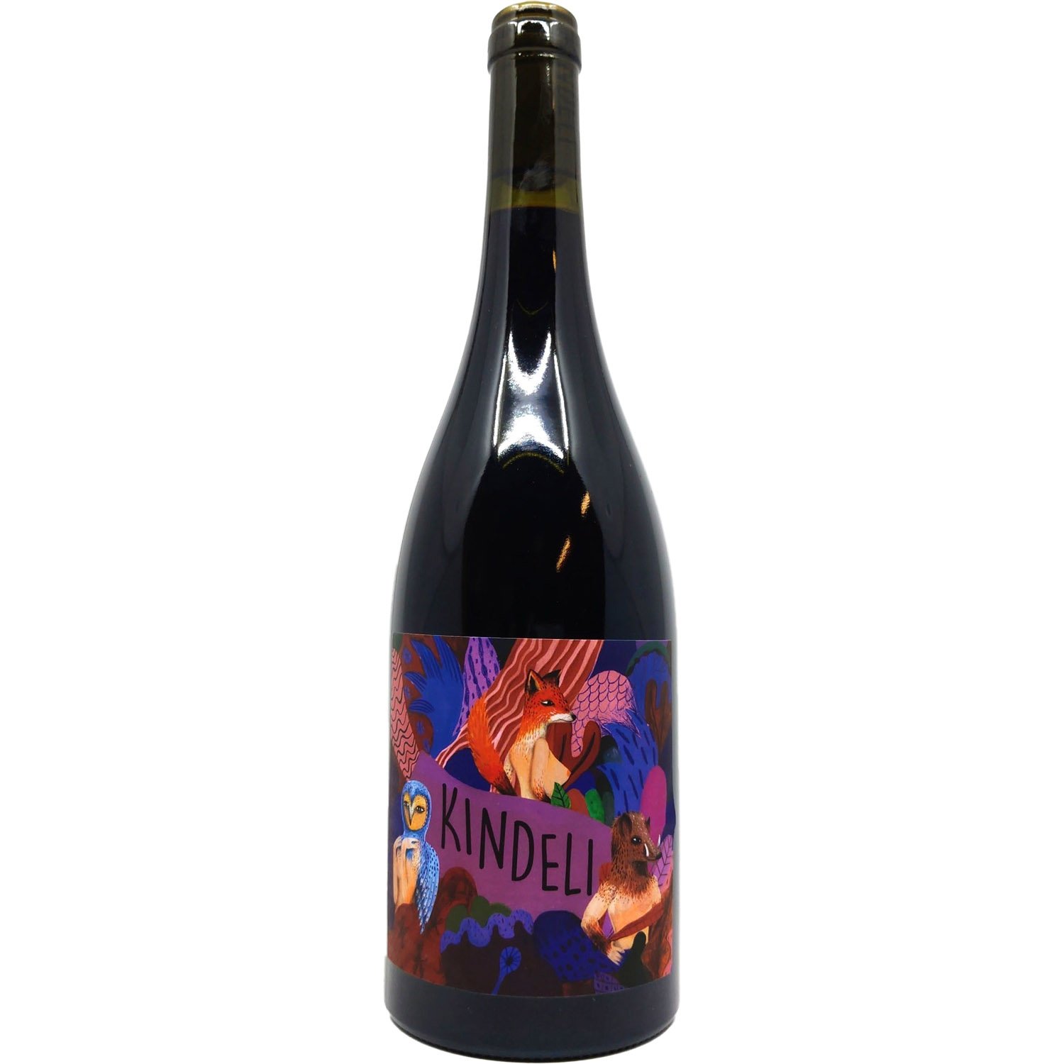 Вино Kindeli Tinto 2021, красное, сухое, 0,75 л - фото 1