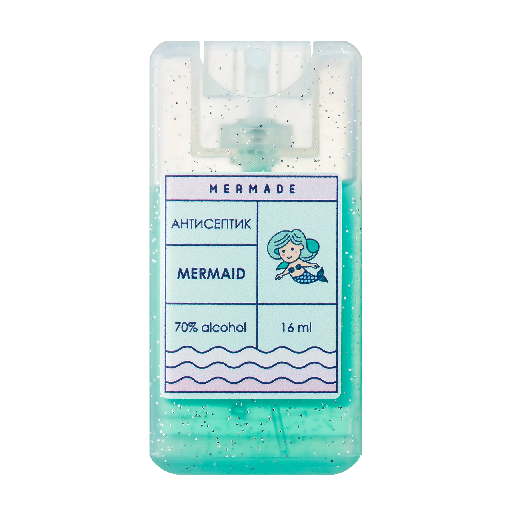 Антисептик-спрей для рук Mermade Mermaid, 16 мл - фото 1