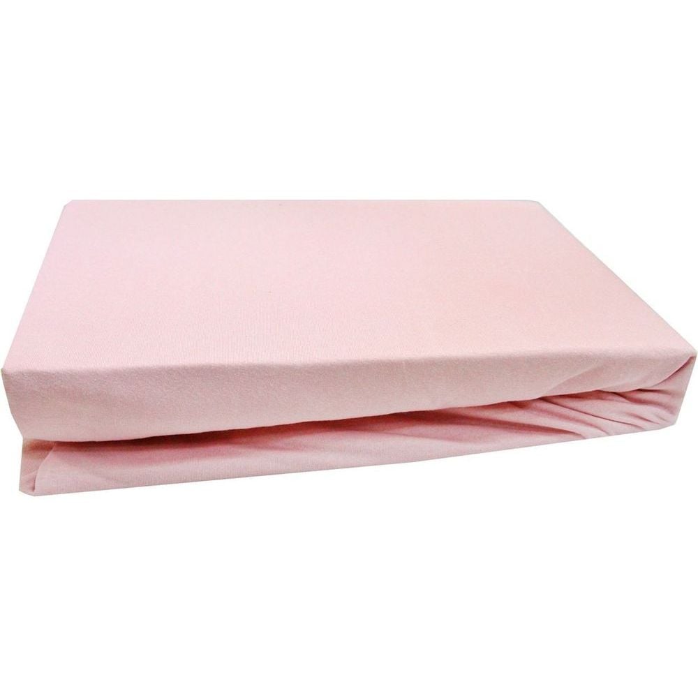 Простирадло на резинці LightHouse Jersey Premium, 180х200 см, темно-рожевий (46616) - фото 3