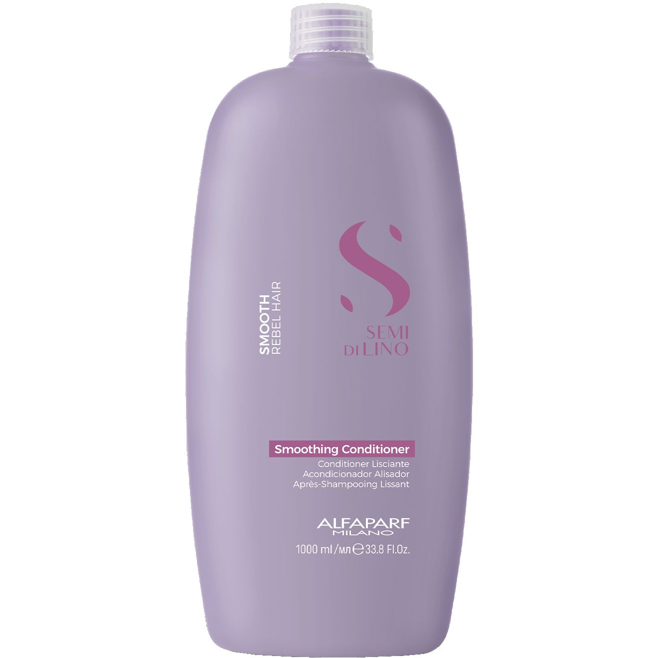 Кондиціонер для волосся Alfaparf Milano Semi Di Lino Smooth Smoothing Conditioner, 1000 мл - фото 1