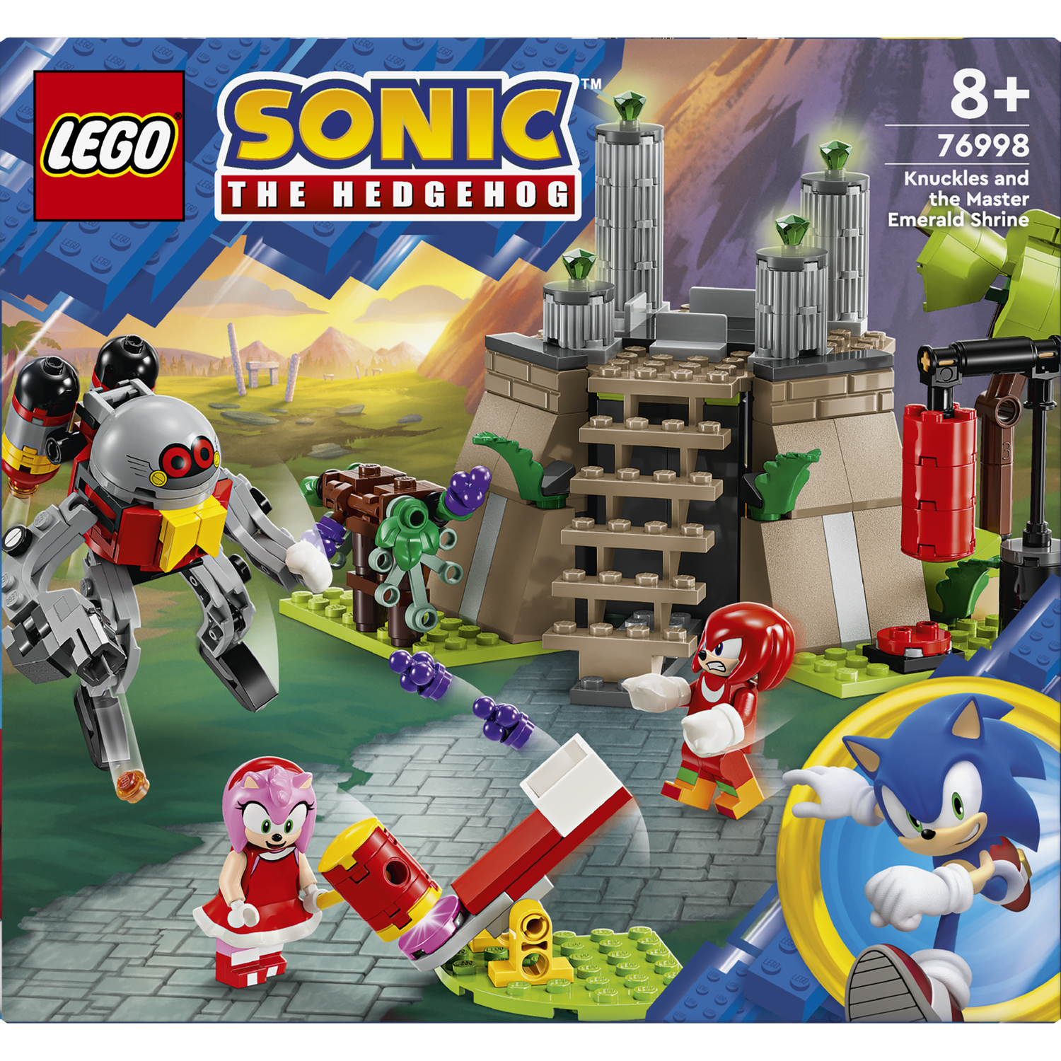 Конструктор LEGO Sonic The Hedgehog Наклз і вівтар майстра Смарагда 325 деталей (76998) - фото 1