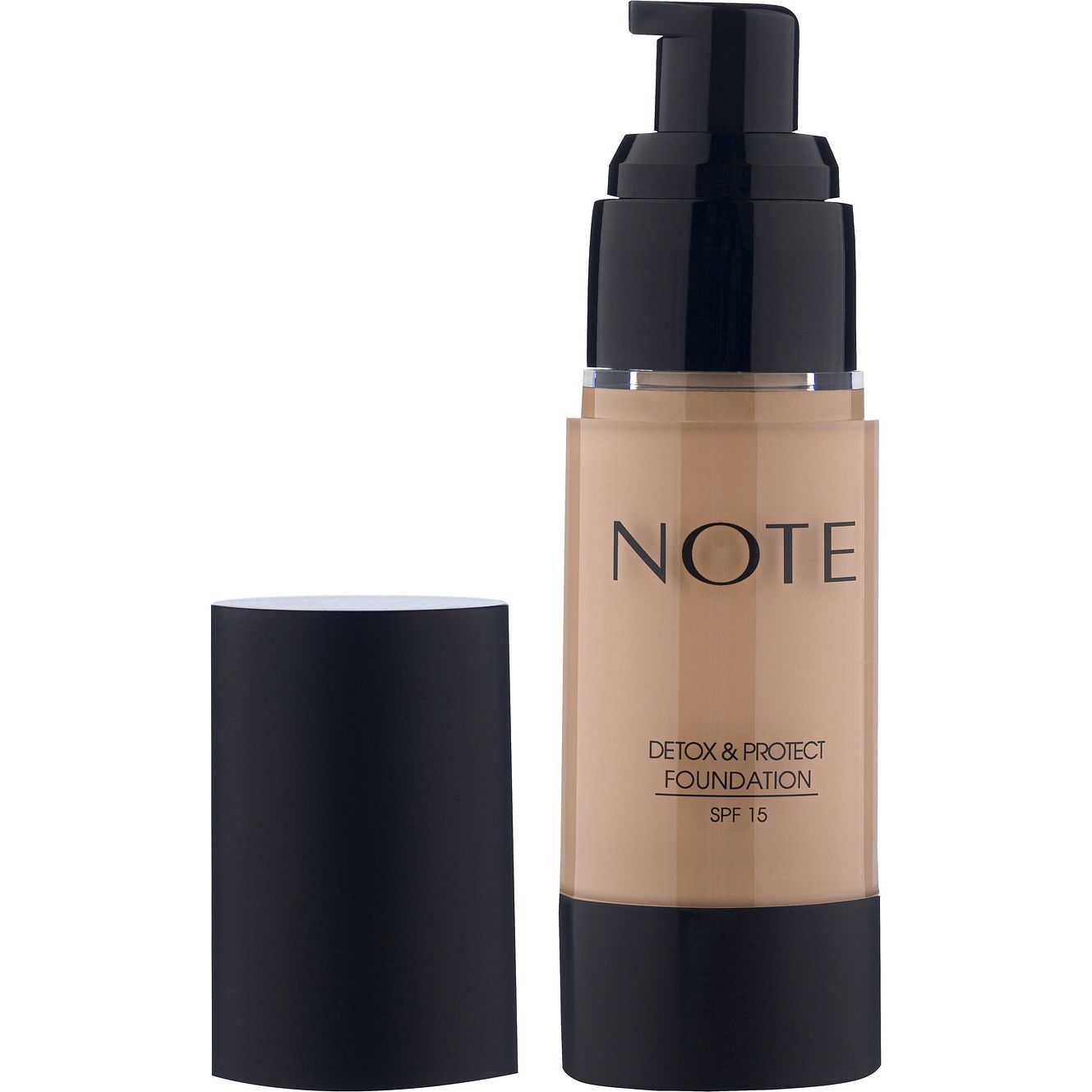 Тональная основа Note Cosmetique Detox And Protect Foundation тон 116 (Golden Beige) 30 мл - фото 2