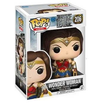 Фігурка Funko Pop Фанк Поп Justice League Wonder Woman Ліга Справедливості Чудо-жінка 10 см WW206 - фото 3