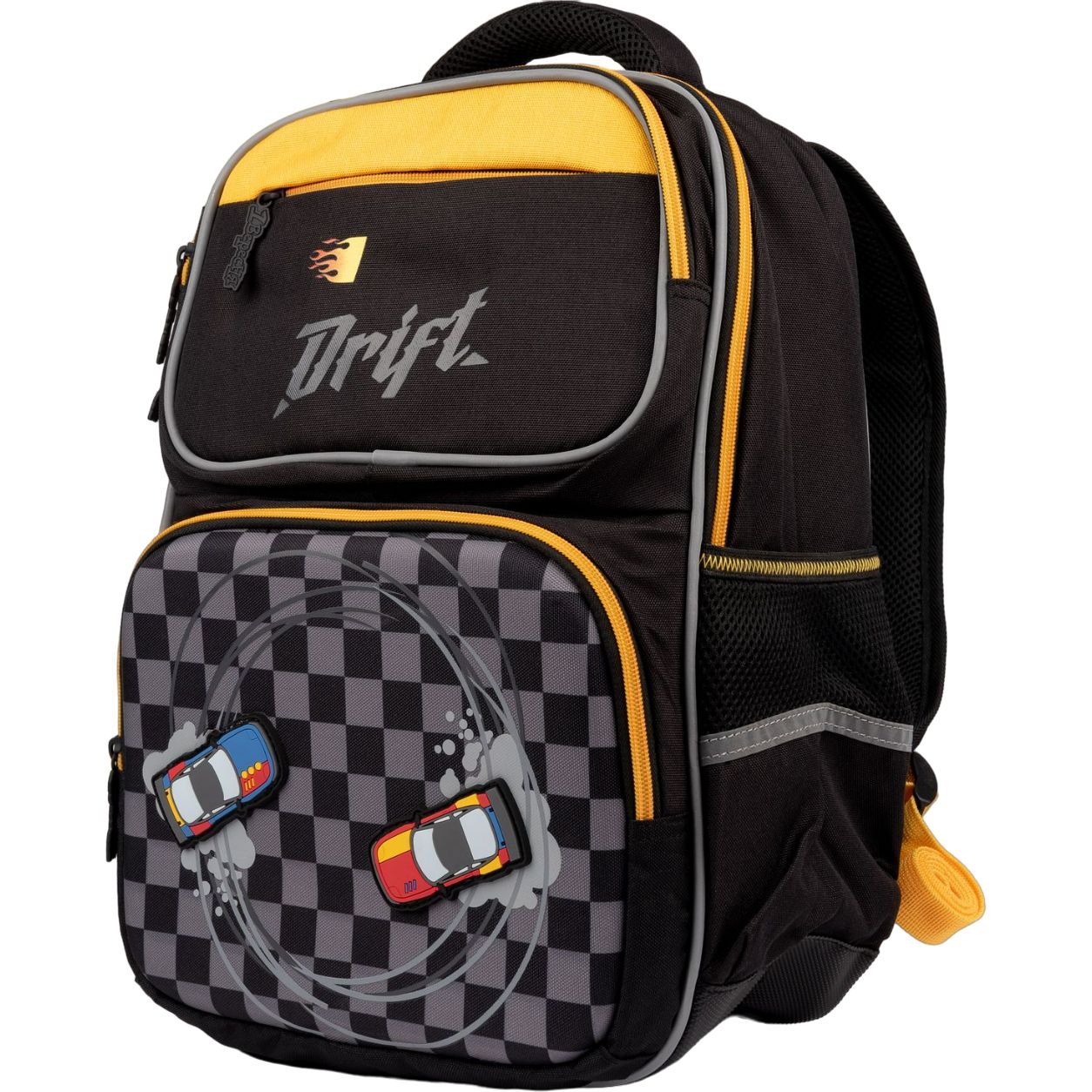 Рюкзак шкільний 1 Вересня S-105 Maxdrift, черный с желтым (558744) - фото 1