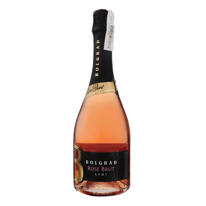 Вино игристое Bolgrad Rose, розовое, брют, 0,75 л - фото 1