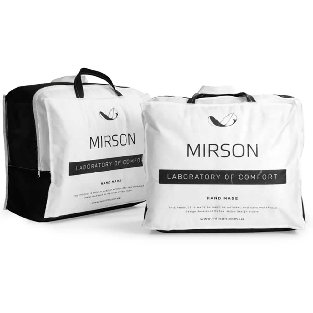 Одеяло бамбуковое MirSon Eco Mikrosatin Hand Made №0441, летнее, 110x140 см, белое - фото 5