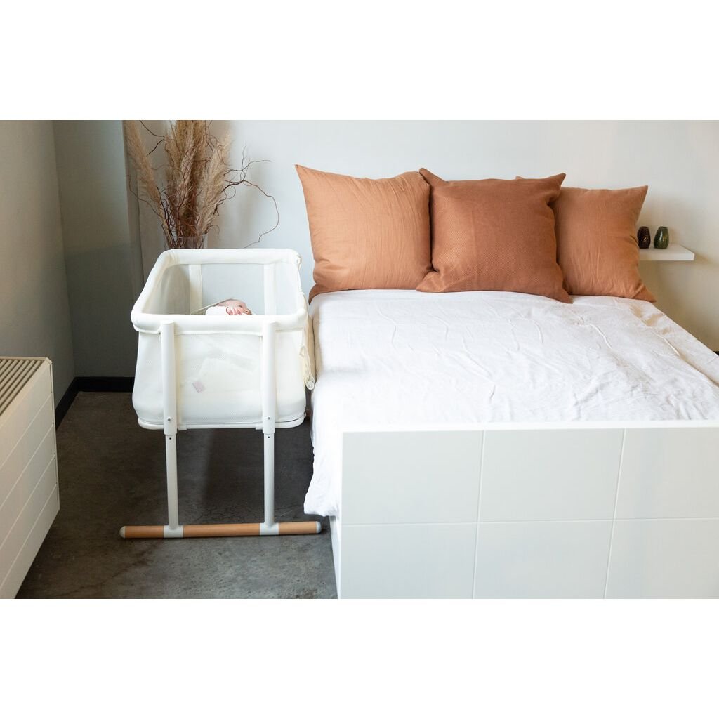 Детская кроватка Childhome Evolux Bedside Crib 2 в 1, 97х64х85 см, белый (EVOBSCNW) - фото 12