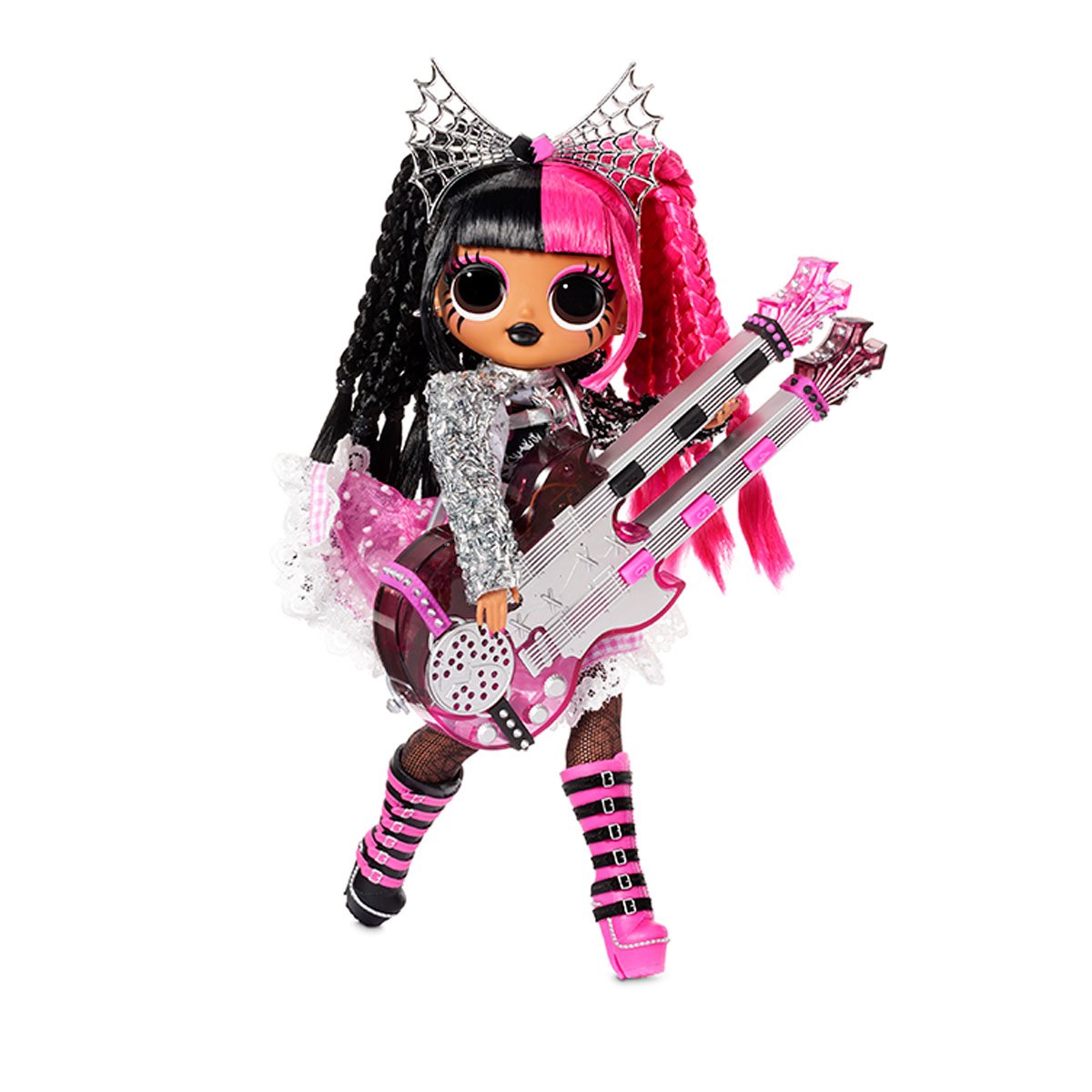 Ігровий набір з лялькою L.O.L. Surprise O.M.G. Remix Rock Леді-Метал з електричної гітарою (577577) - фото 1