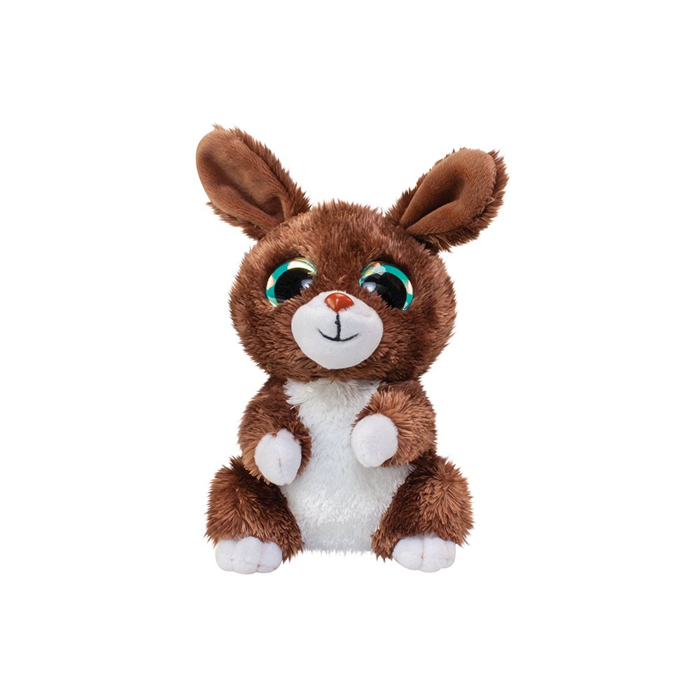 М'яка іграшка Lumo Stars Кролик Bunny, 15 см, коричневий (54993) - фото 1