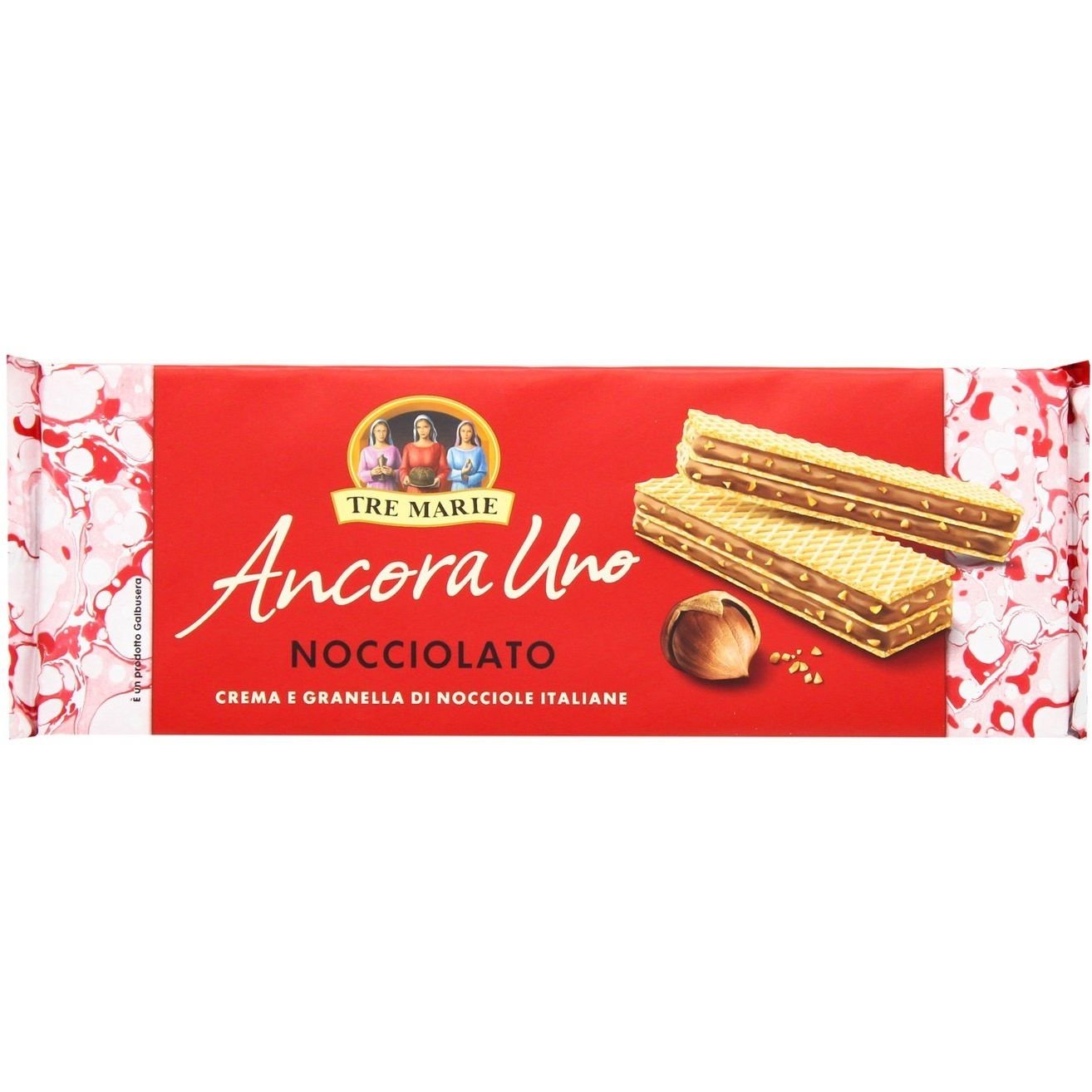 Вафлі Tre Marie Ancora Uno з шоколадно-горіховим кремом 140 г - фото 1