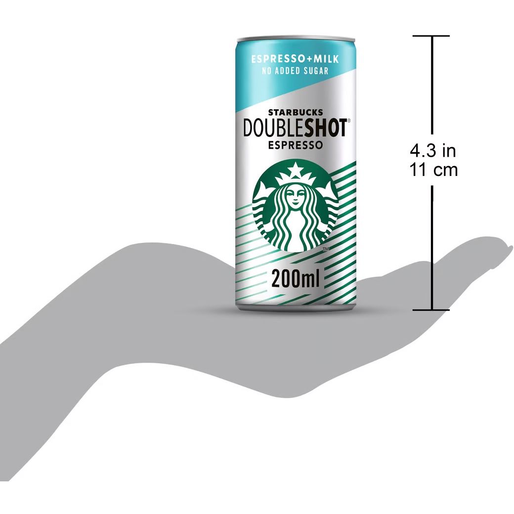 Холодный кофе Starbucks Doubleshot Espresso No Added Sugar 200 мл - фото 2