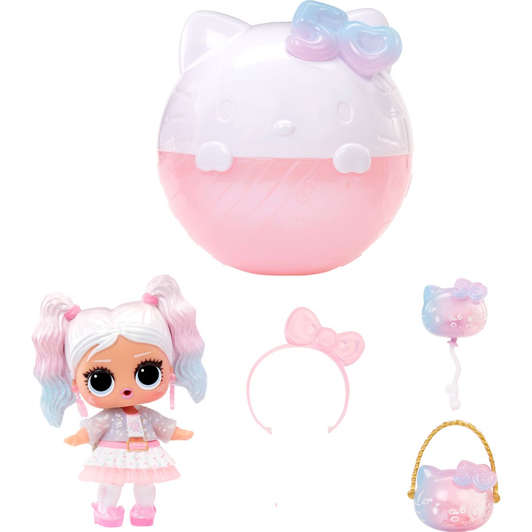 Игровой набор с куклой L.O.L. Surprise! Loves Hello Kitty Hello Kitty-Сюрприз в ассортименте (594604) - фото 4