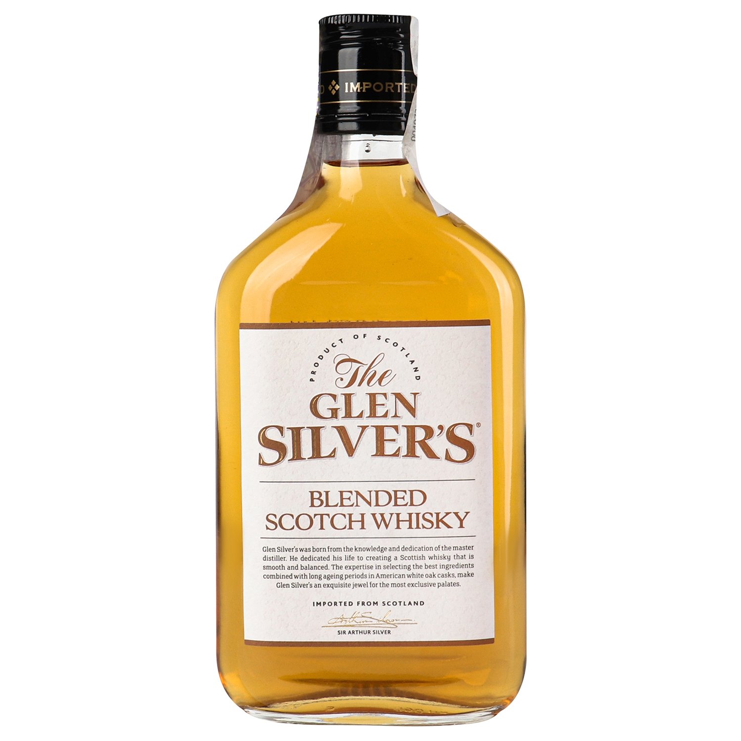 Віскі Glen Silver's Blended Scotch Whisky, 40%, 0,35 л (440705) - фото 1