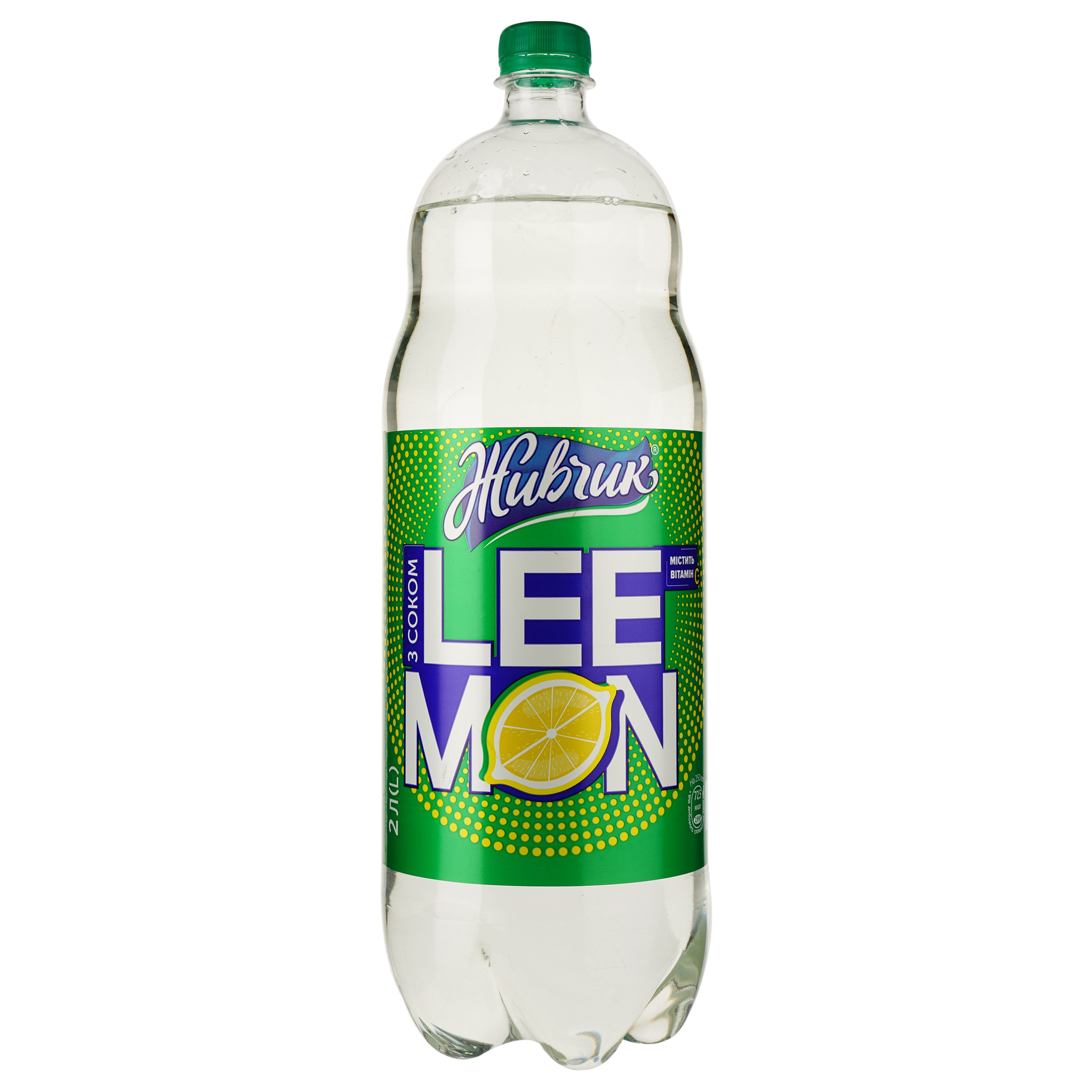 Напиток безалкогольный Живчик Leemon сокосодержащий сильногазированный 2 л - фото 1