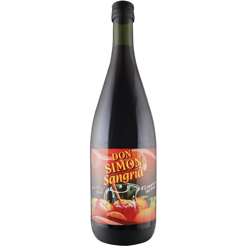 Вино Don Simon Sangria, червоне, солодке, 7%, 1 л - фото 1