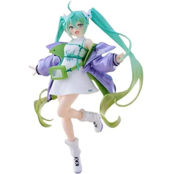 Фигурка Taito Vocaloid Hatsune Miku Sporty Вокалоид Мику Хацуне Спортивная 18 см T V HM S 18 - фото 1