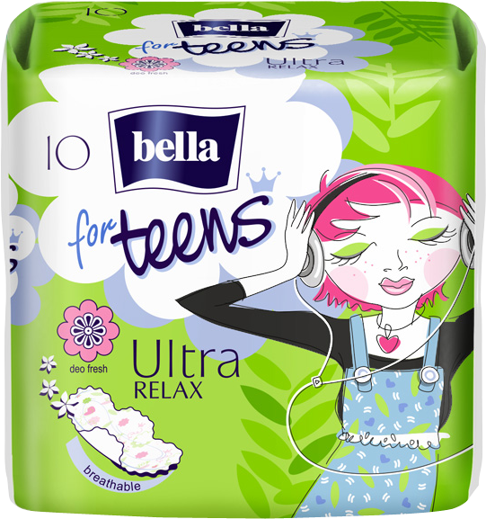 Гигиенические прокладки Bella for Teens Ultra Relax, 10 шт. - фото 1