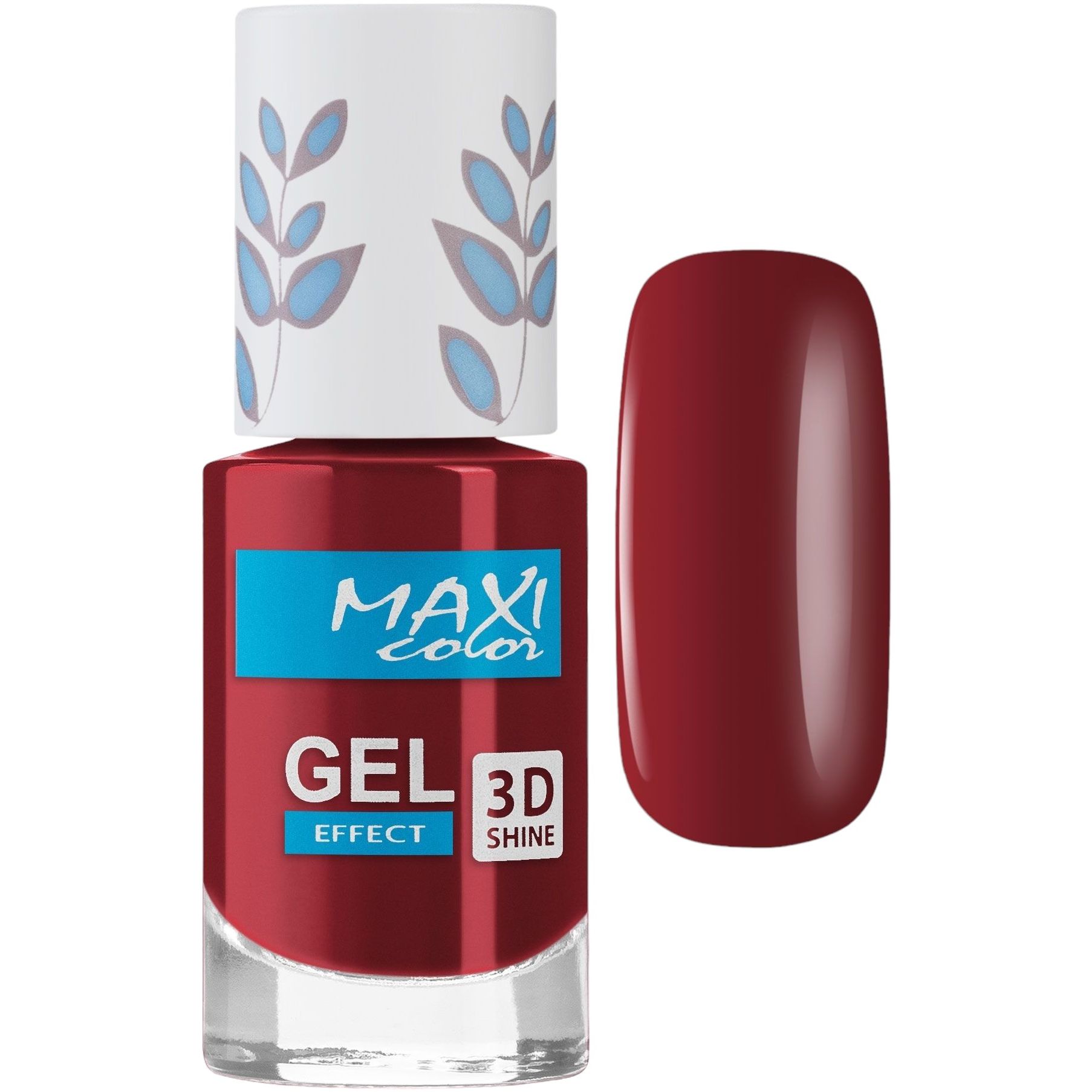 Лак для нігтів Maxi Color Gel Effect New Palette відтінок 3, 10 мл - фото 1