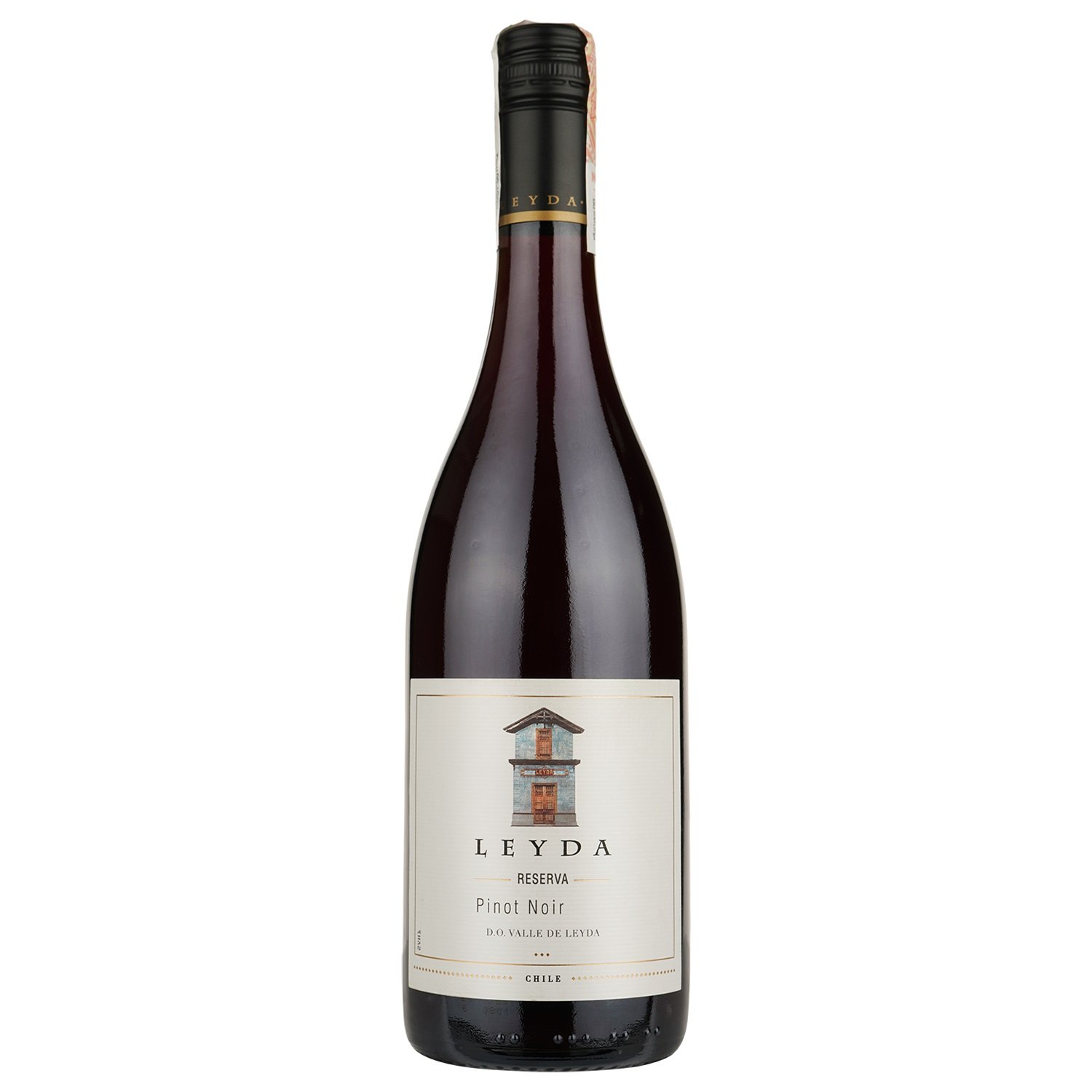 Вино Leyda Pinot Noir Reserva, красное, сухое, 13,5%, 0,75 л (32624) - фото 1