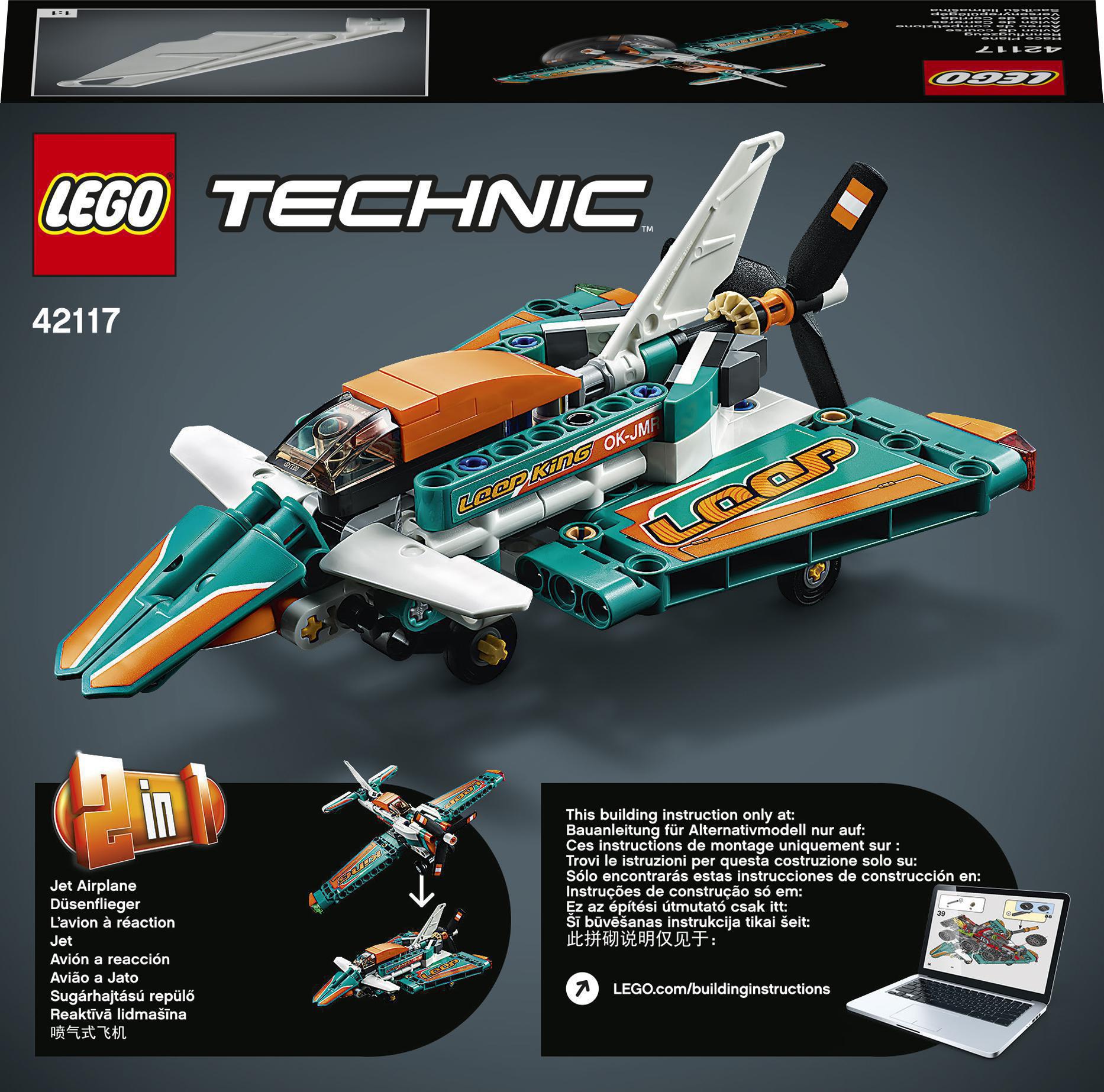Конструктор LEGO Technic Спортивный самолет, 154 детали (42117) - фото 2