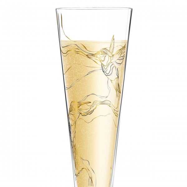 Келих для шампанського Ritzenhoff Колібрі від Marvin Benzoni, 205 мл (1070278) - фото 3