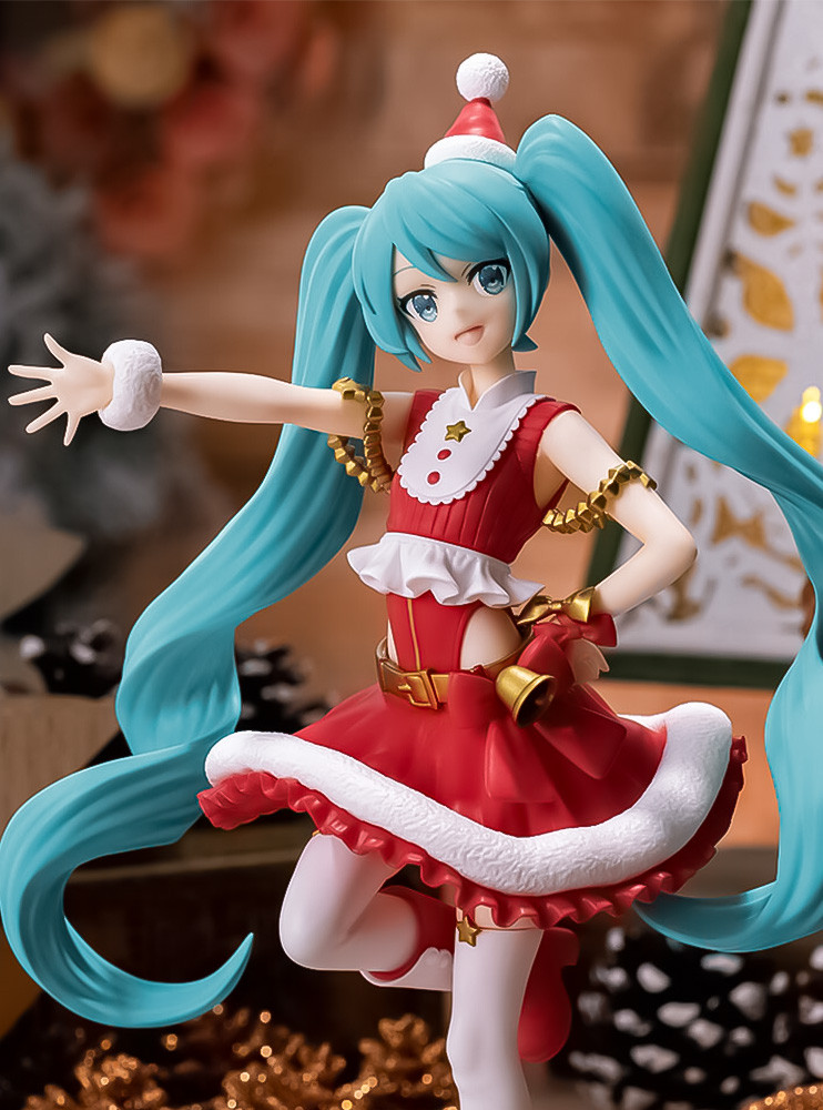 Фігурка Sega Luminasta Vocaloid Hatsune Miku Christmas Вокалоїди Міку Хацуне Різдво 250 см SL V HMC 20 - фото 4