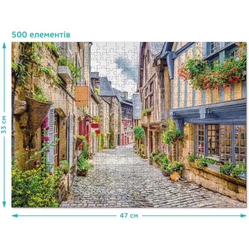 Пазл DoDo Аутентичное село, Франция, 500 элементов (300533) - фото 3