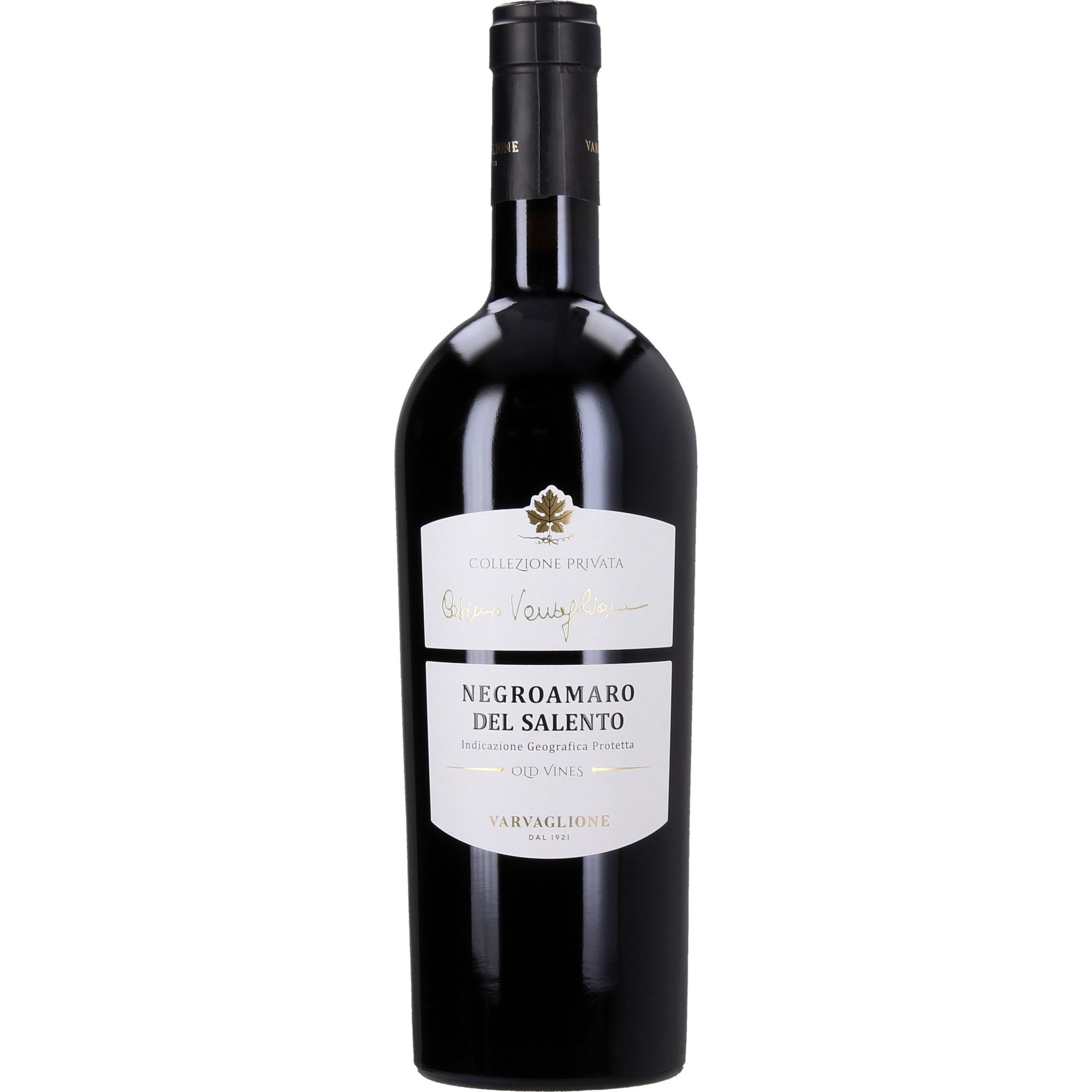 Вино Varvaglione Negroamaro Old Vines Salento IGP красное сухое 0.75 л - фото 1