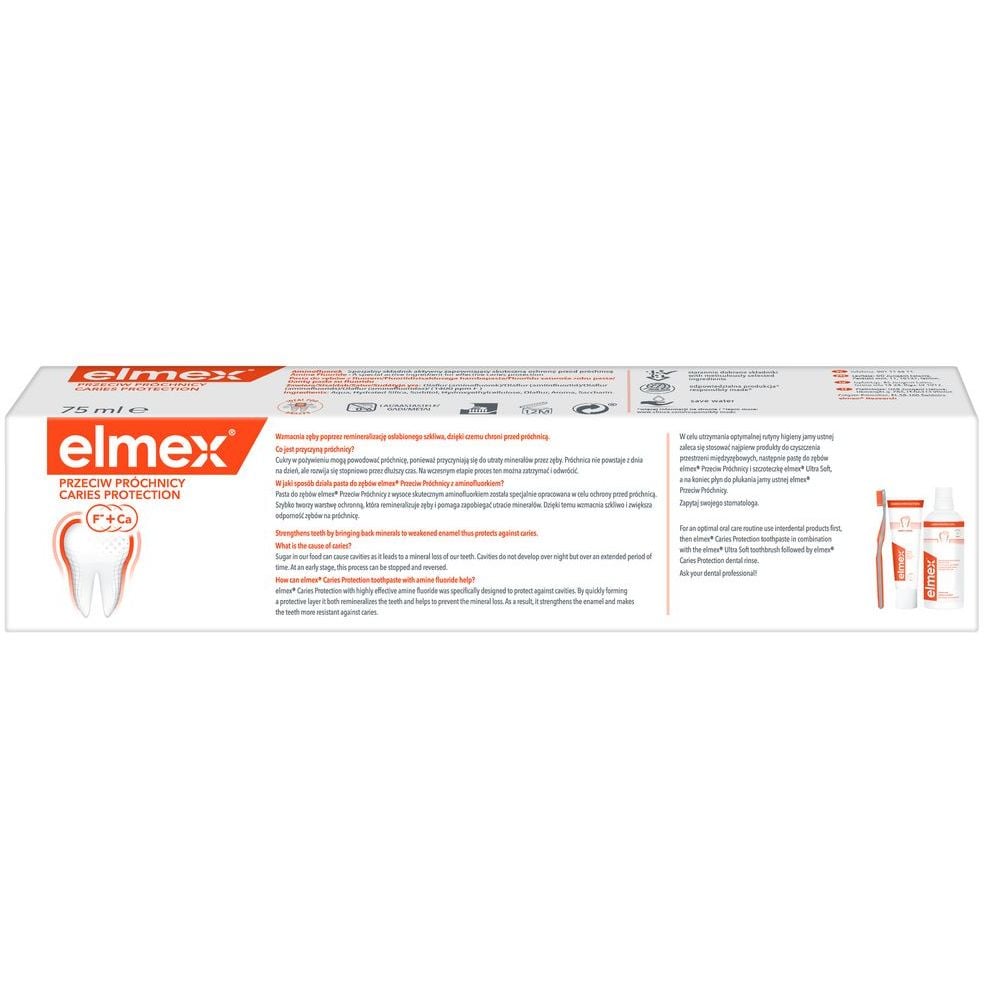 Зубная паста Elmex Защита от кариеса 75 мл - фото 3