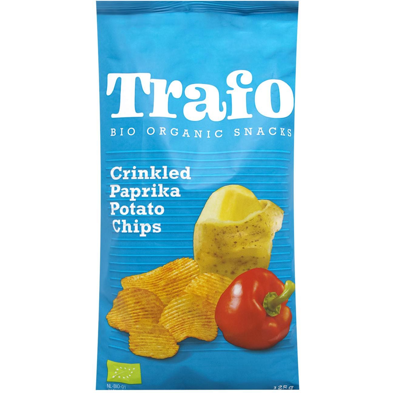 Чипсы Trafo Bio Organic с паприкой 125 г - фото 1