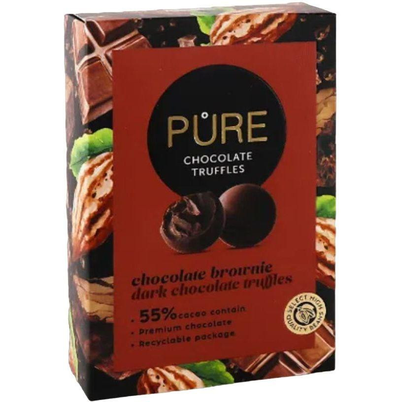 Цукерки Pure Chocolate трюфелі брауні 148 г (932190) - фото 1