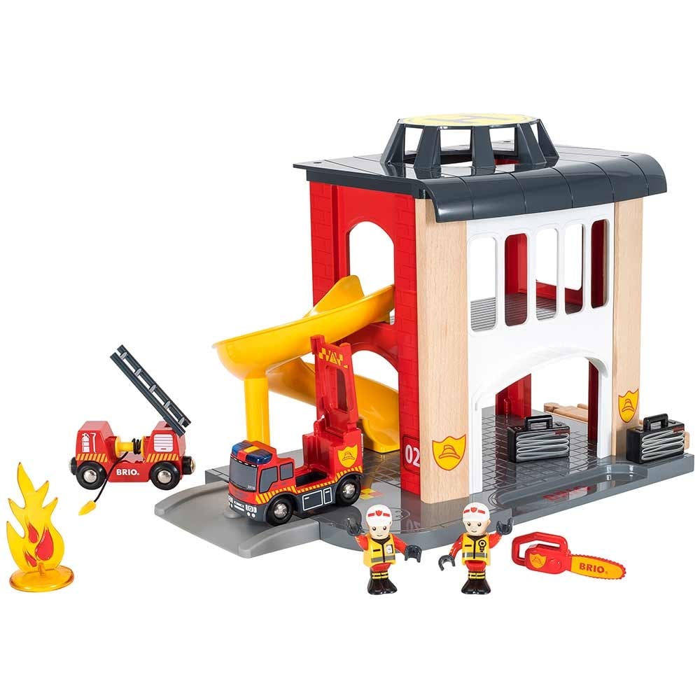 Ігровий набір Brio Пожежна станція (33833) - фото 2