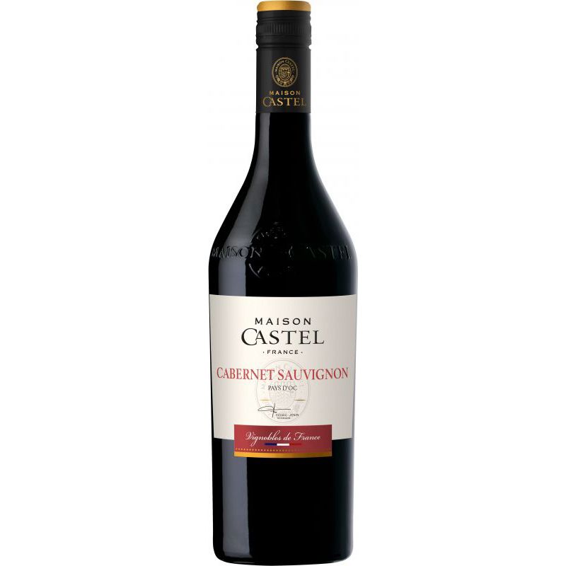 Вино Maison Castel Cabernet Sauvignon, червоне, напівсухе, 0,75 л - фото 1