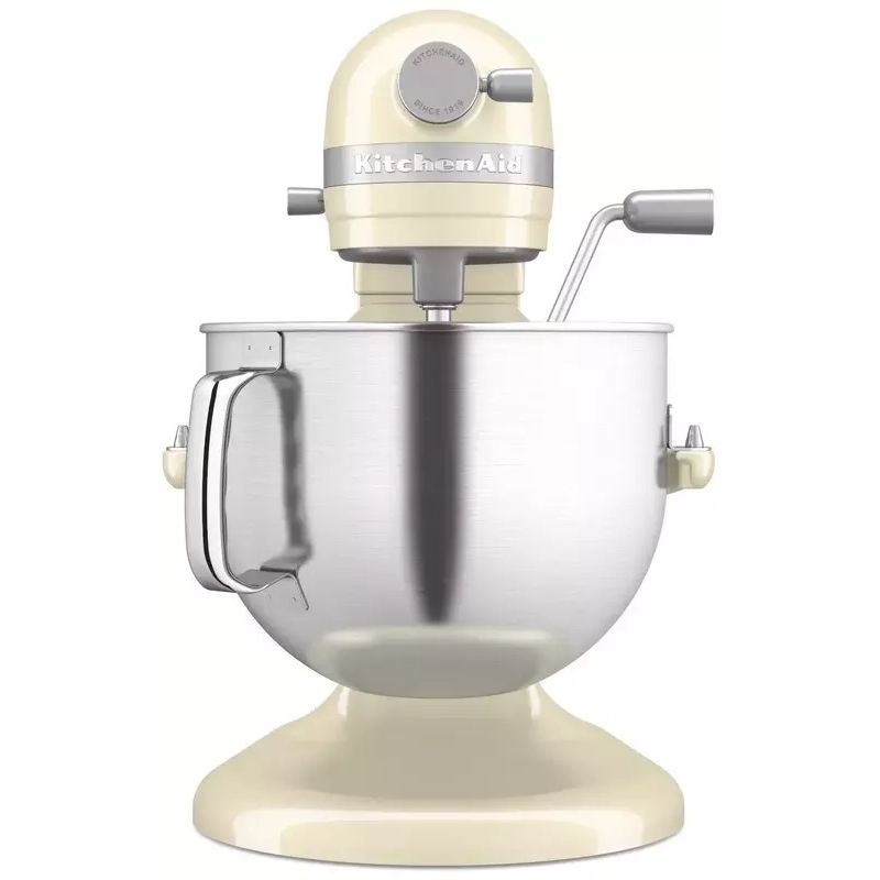 Планетарний міксер KitchenAid Artisan з підйомною чашею 6.6 л кремовий (5KSM70SHXEAC) - фото 4