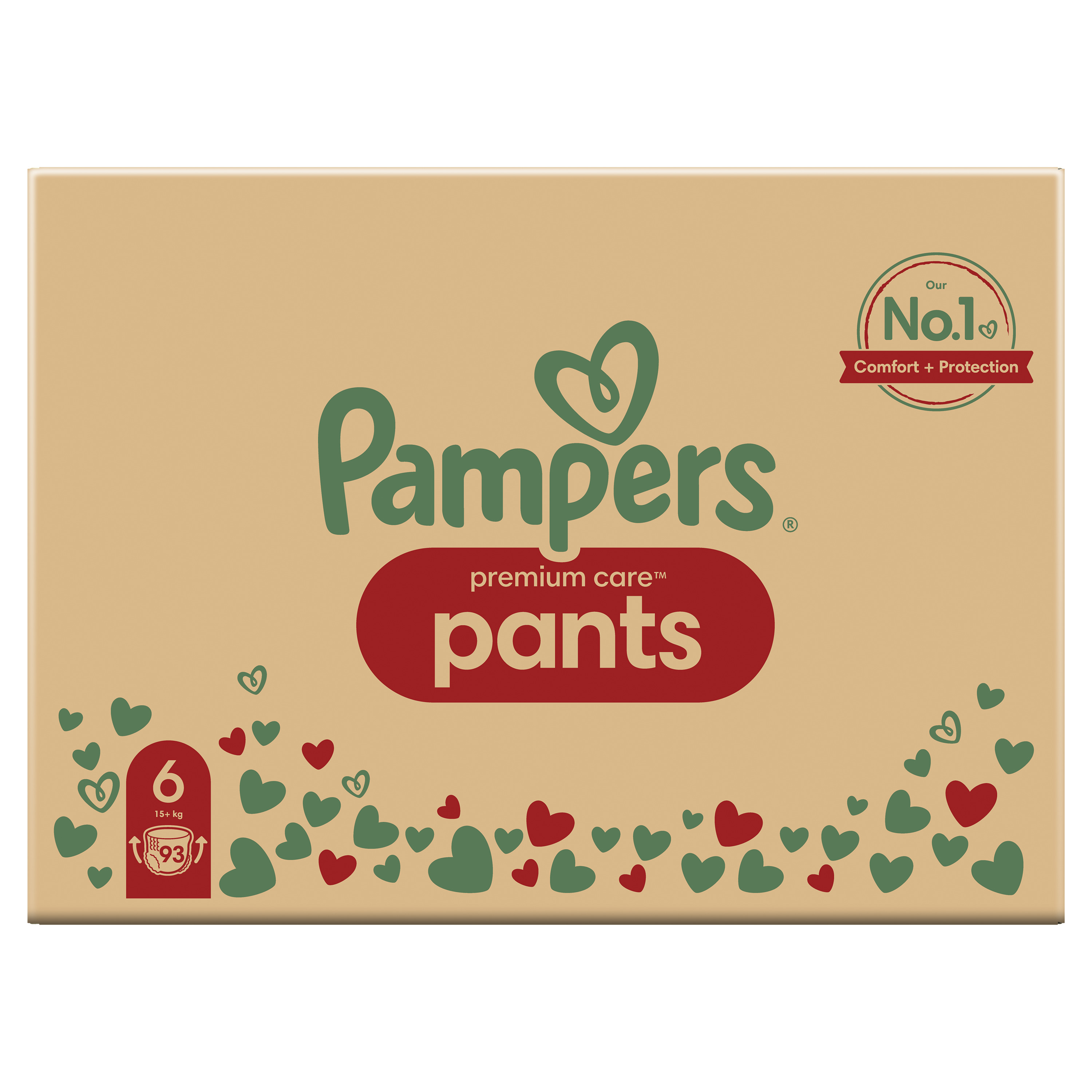 Підгузки-трусики Pampers Premium Care Pants Giant 6 (15+ кг) 93 шт. - фото 2