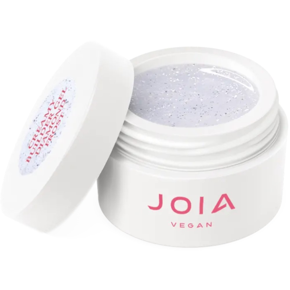 Моделюючий гель Joia vegan Creamy Builder Gel Diamond Frost 15 мл - фото 1