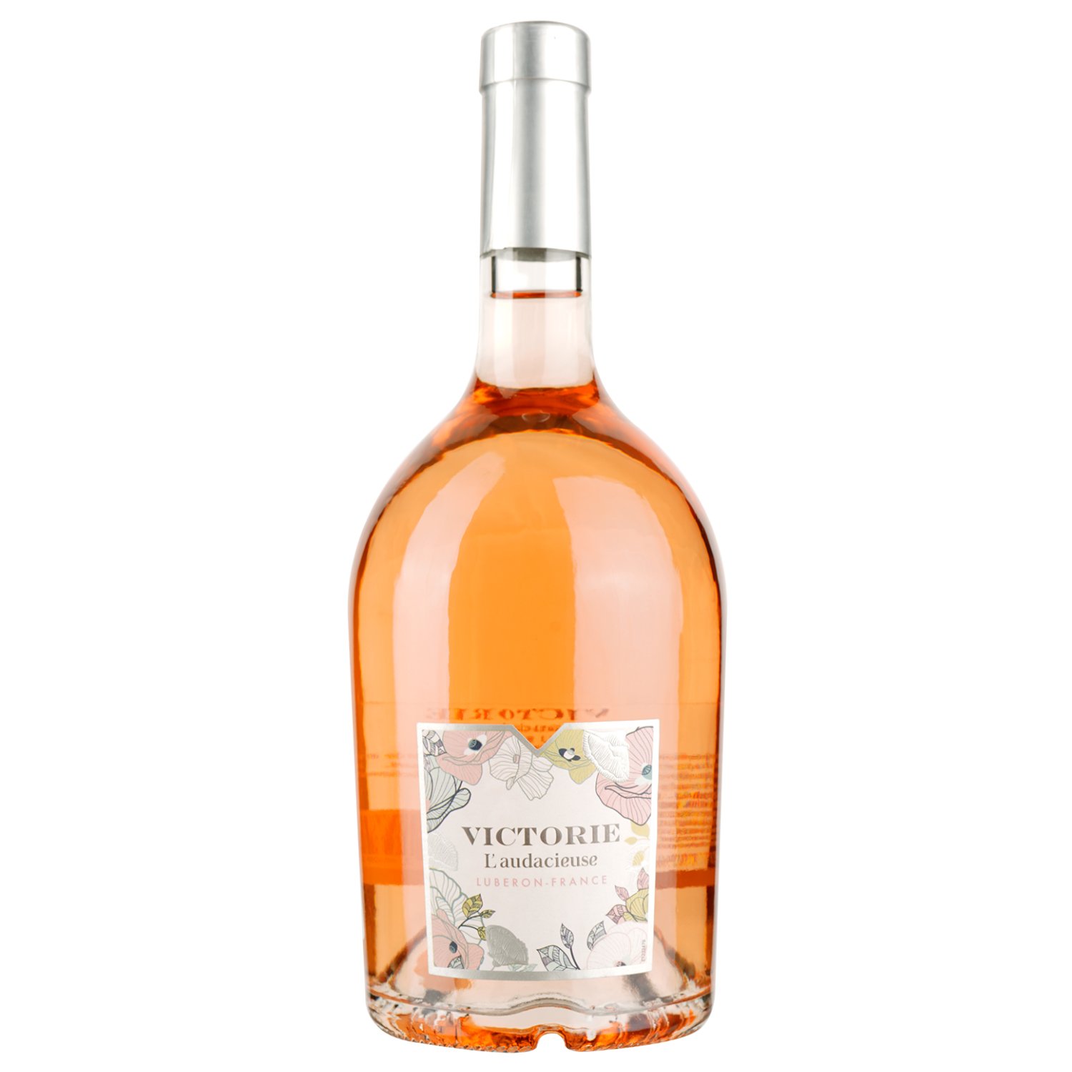 Вино Victorie L'Audacieuse Luberon rose розовое сухое, 0,75 л, 13% (853522) - фото 1