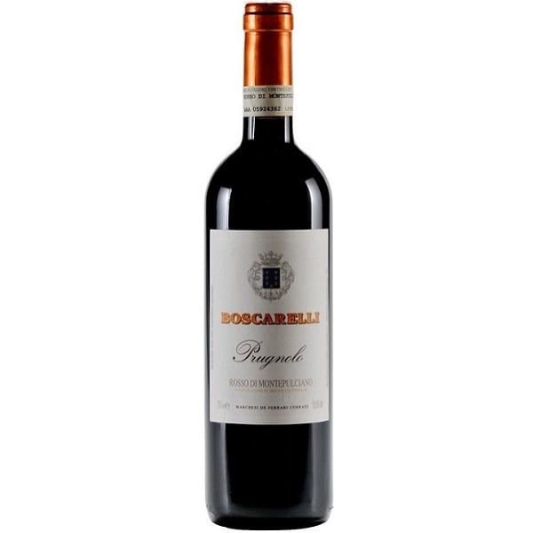 Вино Poderi Boscarelli Prugnolo Rosso Di Montepulciano, красное, сухое, 13,5%, 0,75 л - фото 1
