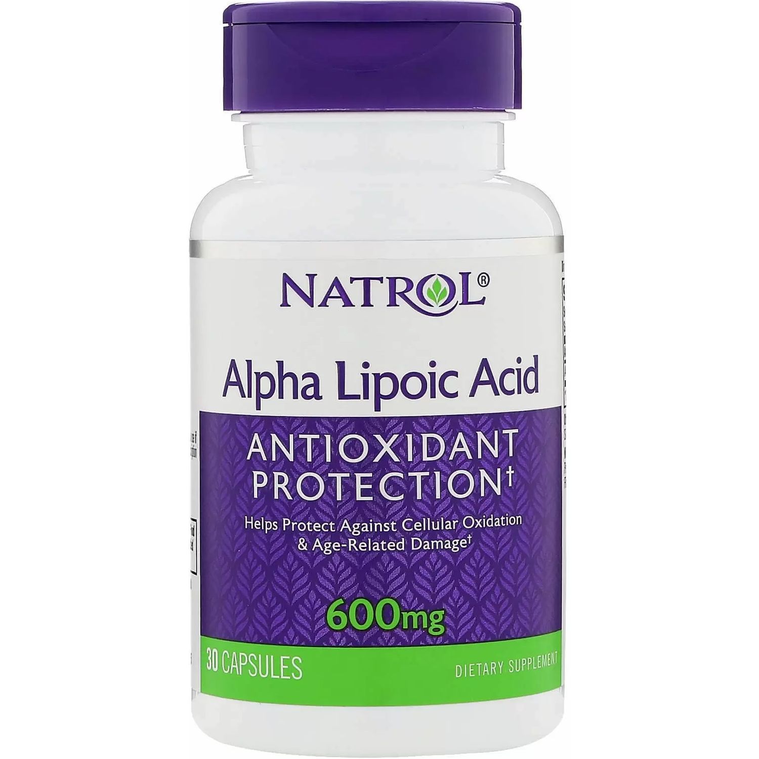 Альфа-ліпоєва кислота Natrol Antioxidant protection Alpha Lipoic Acid 600 мг 30 капсул - фото 1